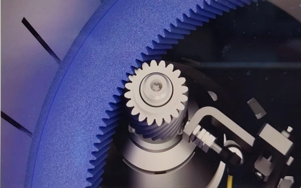 Honing wheel on Fässler power honing machine