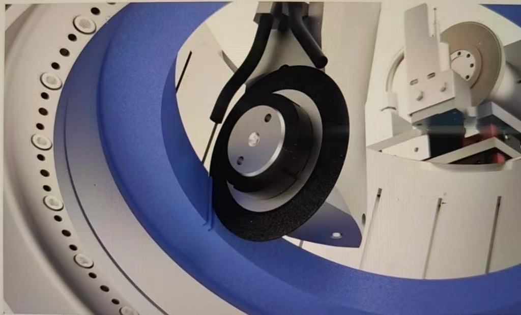 Honing dressing wheel on Fässler machine