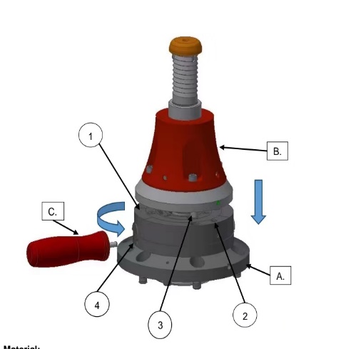 Hydraulic expansion fixture — high-precision gear clamping